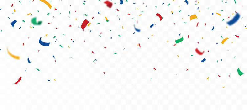 World cup 2026 celebration confetti and ribbons, with colorful template background