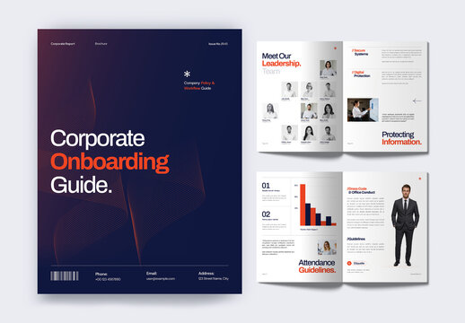 Corporate Onboarding Guide and Employee Handbook Template
