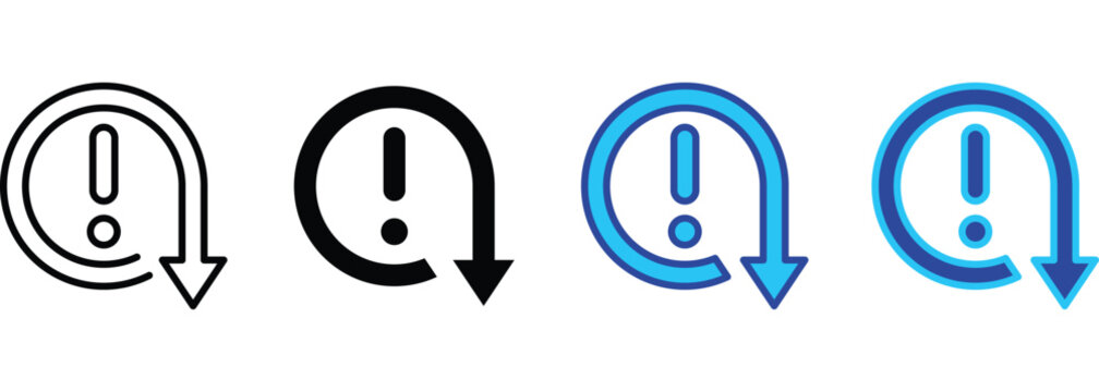 Reduce banner web icon line outline color vector illustration