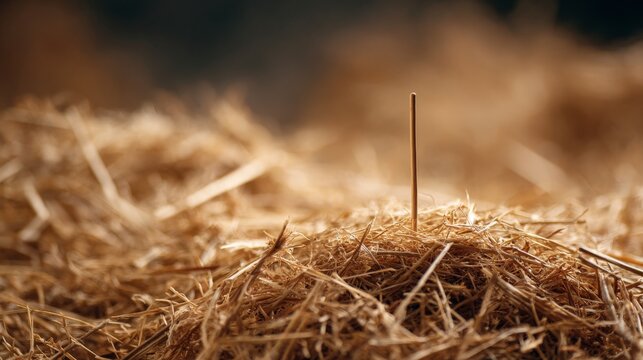 visible needle in a haystack, A metaphor for an extremely difficult or nearly impossible task