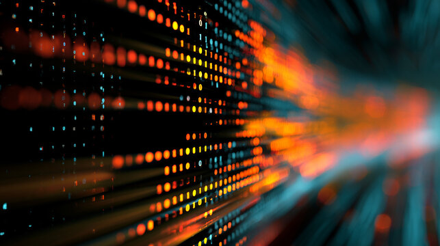 Abstract Binary Data Stream Technology Background