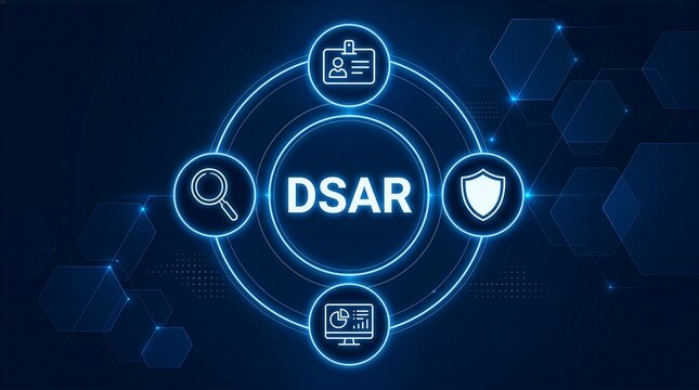 DSAR acronym, data subject access request system,software helps companies comply with user requests to access or delete personally identifying information