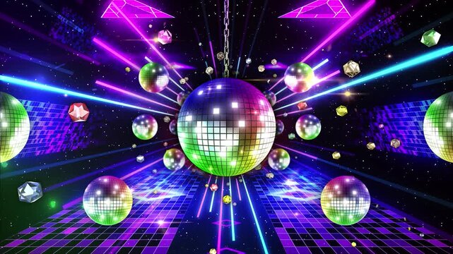 Festive Disco Balls