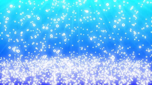 泡のバウンド