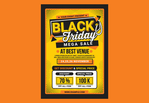 Black Friday Event Flyer