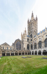 Fototapeta premium The Canterbury Cathedral in the United Kingdom