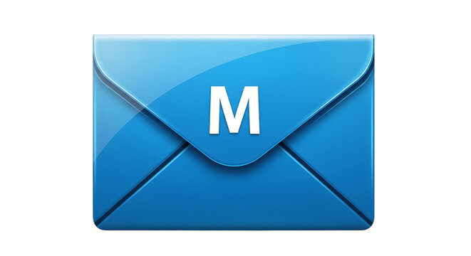 Microsoft outlook email icon blue envelope logo