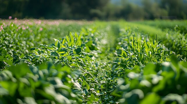 Cover Crop Multispecies Field Regenerative Agriculture Practice
