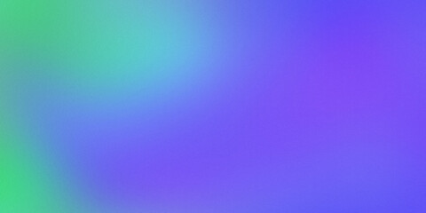 Obraz premium Blurred Gradient Background With Green Blue And Purple Colors abstract diffused