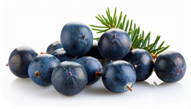 Juniper Berries Isolated