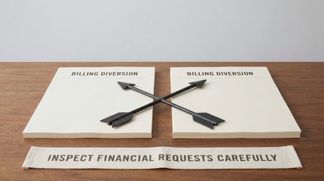 Scam Awareness: Billing Diversion and Financial Request Caution