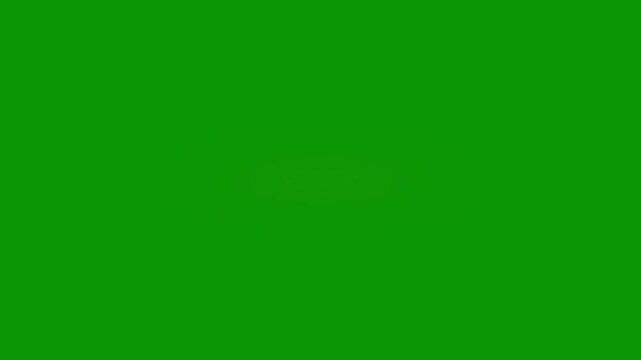 Five golden stars rating animation appearing on a black background for customer feedback review