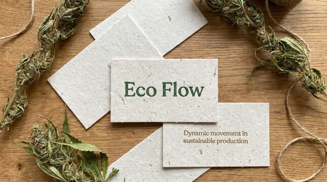 Hemp Paper Cards for National Hemp Month Promotion