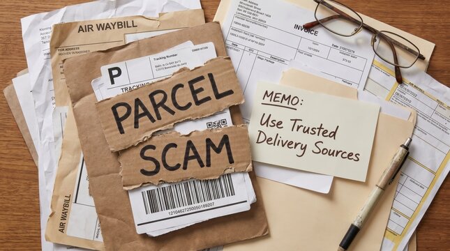 Parcel Scam Awareness: Documents and Warning Memo