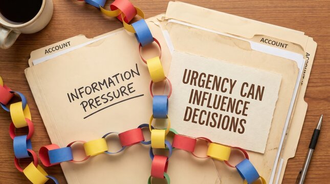 Scam Awareness: Information Pressure and Urgency Influence Decisions