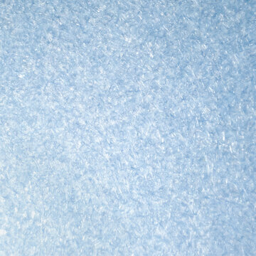 Abstract micro grain crystal texture background, blue frost geometric pattern close-up