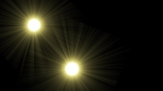 Intense paparazzi camera flashes on black background for carpet night event.