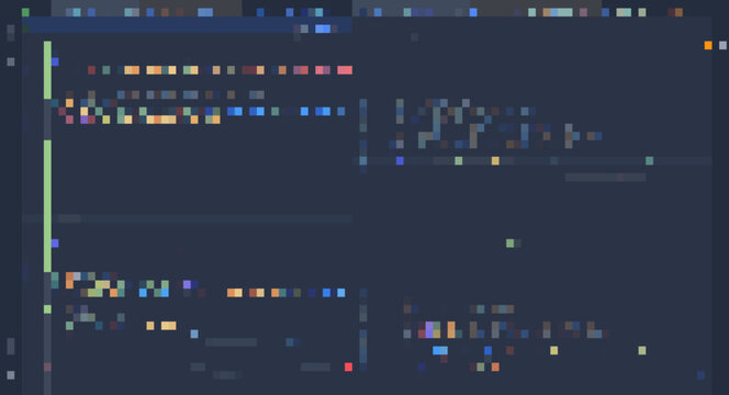 Java Programming Code. Coding Syntax Abstract Colorful Illustration