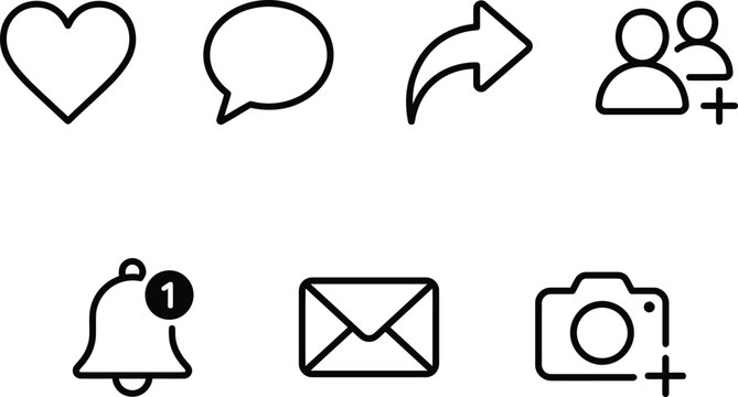 Social Media Icon sheet