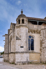 Obraz premium The church of Saint-Ayoul (from the 12th century) is the oldest monument in the lower town of Provins.