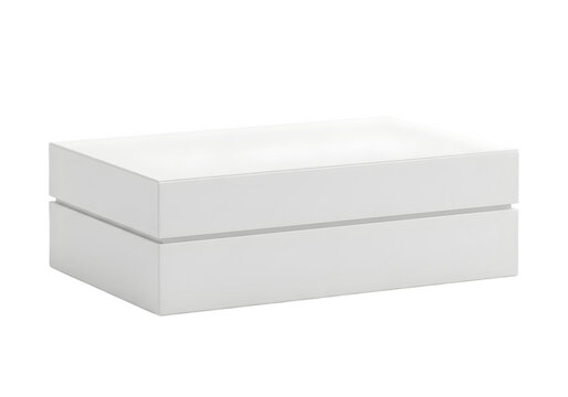 Minimalist modern gray and white box design