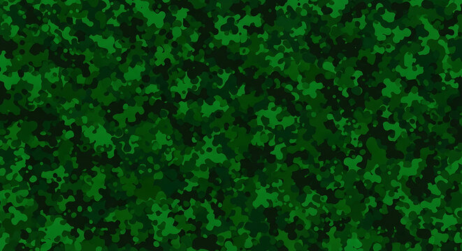 Seamless military camouflage pattern in forest green shades with camouflage military seamless background tactical repeating material protection adventure wildlife backdrop