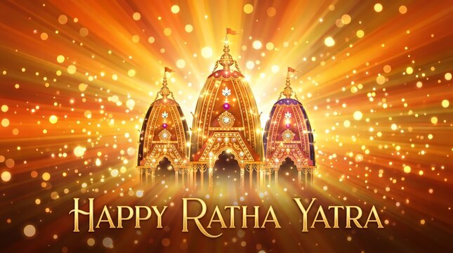 Happy Ratha Yatra A Vibrant Festival of Chariots and Devotion Celebrated with Joy and Splendor