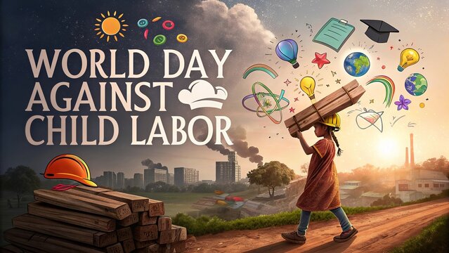 World Day Against Child Labor promotes education hope and opportunity.