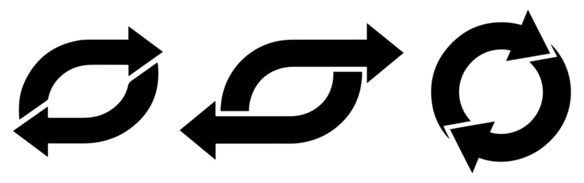 thin reverse exchange arrow set