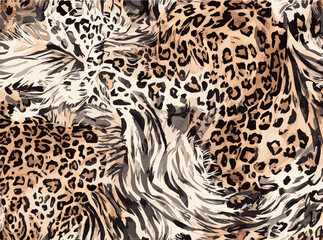 Obraz premium abstract animal skin pattern vector