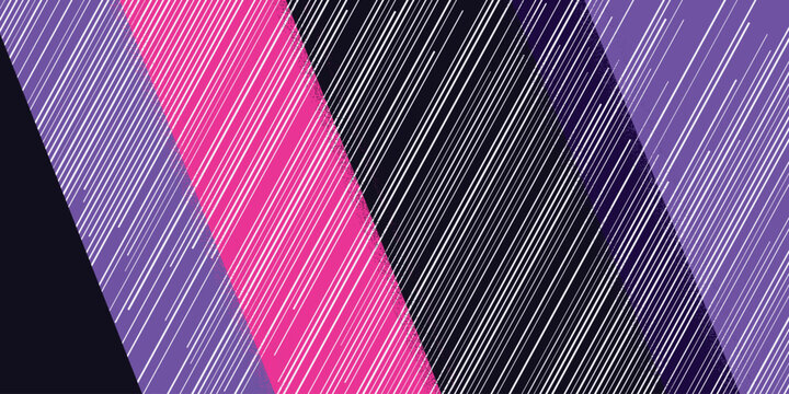 Abstract background with diagonal lines in pink, purple, and dark blue colors