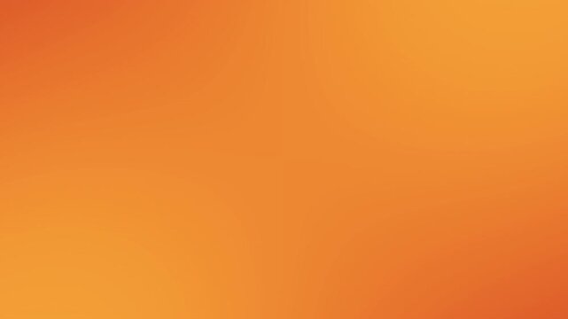 Loopable 3D animation. Yellow and orange gradient background with grainy noise texture. Smooth oval shape geometric pattern appearing instantly in center. Copy space graphic design element.