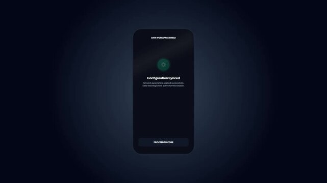 Cookie preferences consent pop up banner on dark mode mobile application interface showcasing essential security keys and behavioral analytics toggles