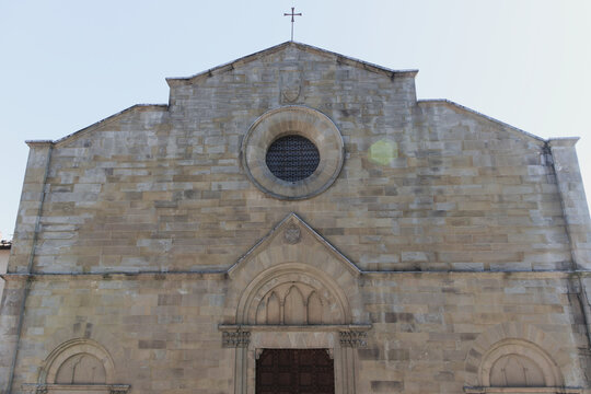 Fiesole Cathedral (Italian: Cattedrale di San Romolo, Duomo di Fiesole), officially the Cathedral of Saint Romulus of Fiesole, Tuscany, Italy.