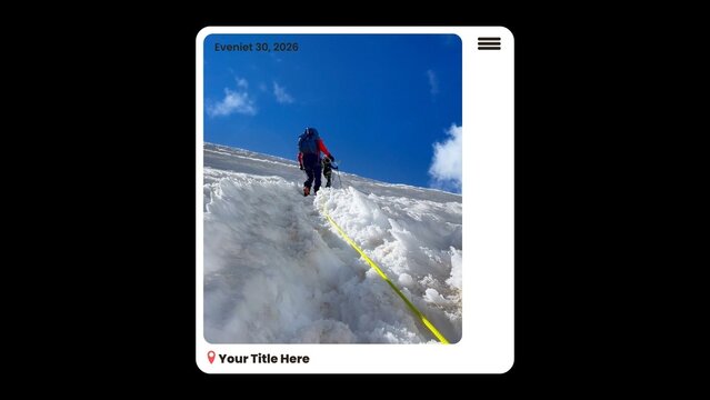 Horizon Drift Popup Travel Card Vibrant Reveal