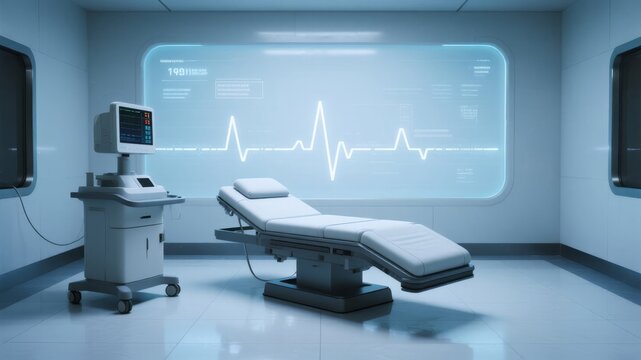 Future sci-tech intelligent diagnosis and treatment ward
