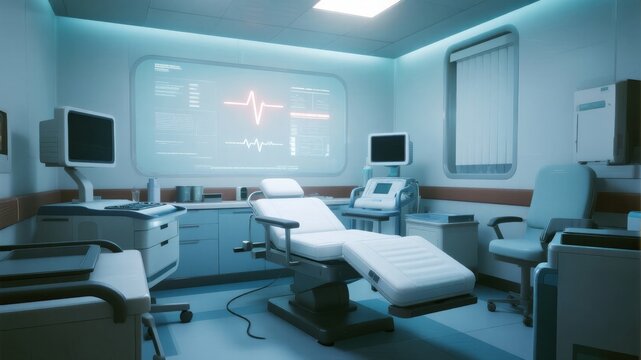 Future sci-tech intelligent diagnosis and treatment ward