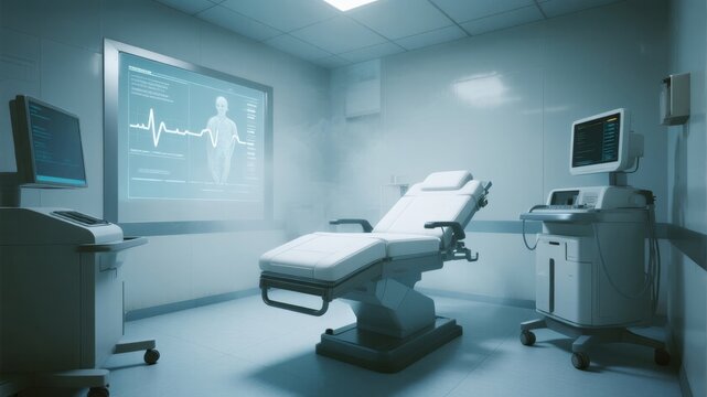 Future sci-tech intelligent diagnosis and treatment ward
