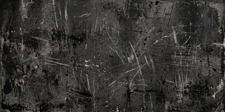 A gritty, abstract texture of weathered concrete, marked by deep scratches and imperfections, evokes a sense of age and resilience.