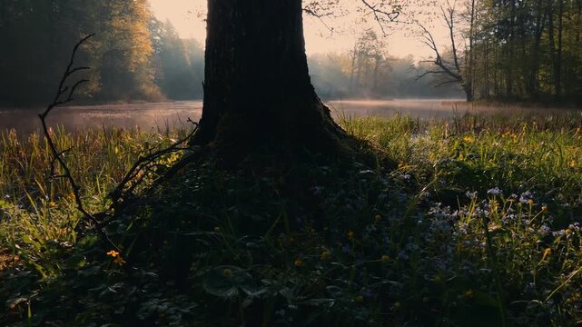 sunrise in the morning