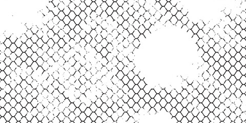 Football, hockey or basketball net with distressed texture. Lattice structure with grunde effect © zaini