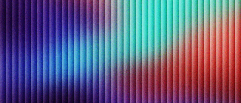 Abstract vertical line background with vibrant neon gradient, colorful geometric stripe pattern with glowing light effects, modern rhythmic texture for creative digital art and web banners.
