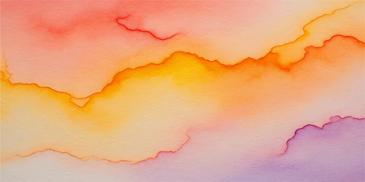 Abstract colorful watercolor background featuring a vibrant grunge texture with pastel paint splashes on vintage paper for a artistic cloud inspired design
