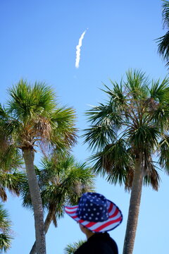 rocket launch view