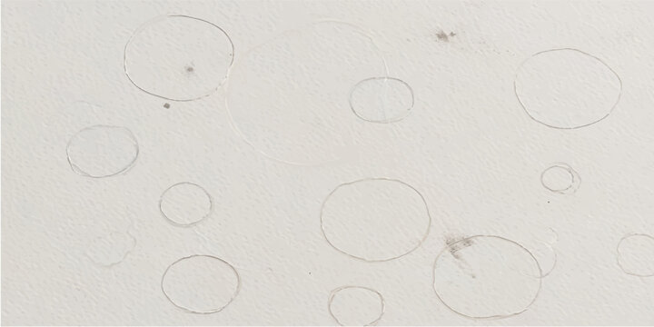 An abstract grunge background featuring a vintage beige paper texture with retro circles, creating an aged and dirty pattern template perfect for an antique wall art backdrop or frame design