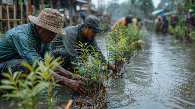 Climate adaptation strategies supporting health protection through environmental awareness resilience planning initiatives sustainable community wellbeing frameworks