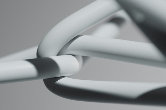 Abstract intersecting lines forming dynamic structure