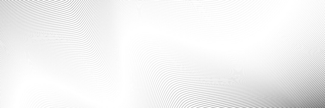 A series of parallel horizontal black lines of varying thickness and density, creating a gradient effect.