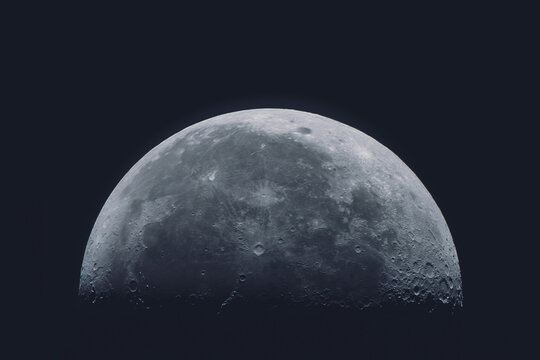 Lunar Surface Texture Close-Up