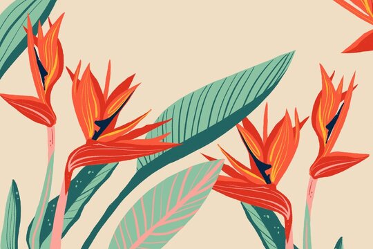 Tropical Paradise Birds of Paradise